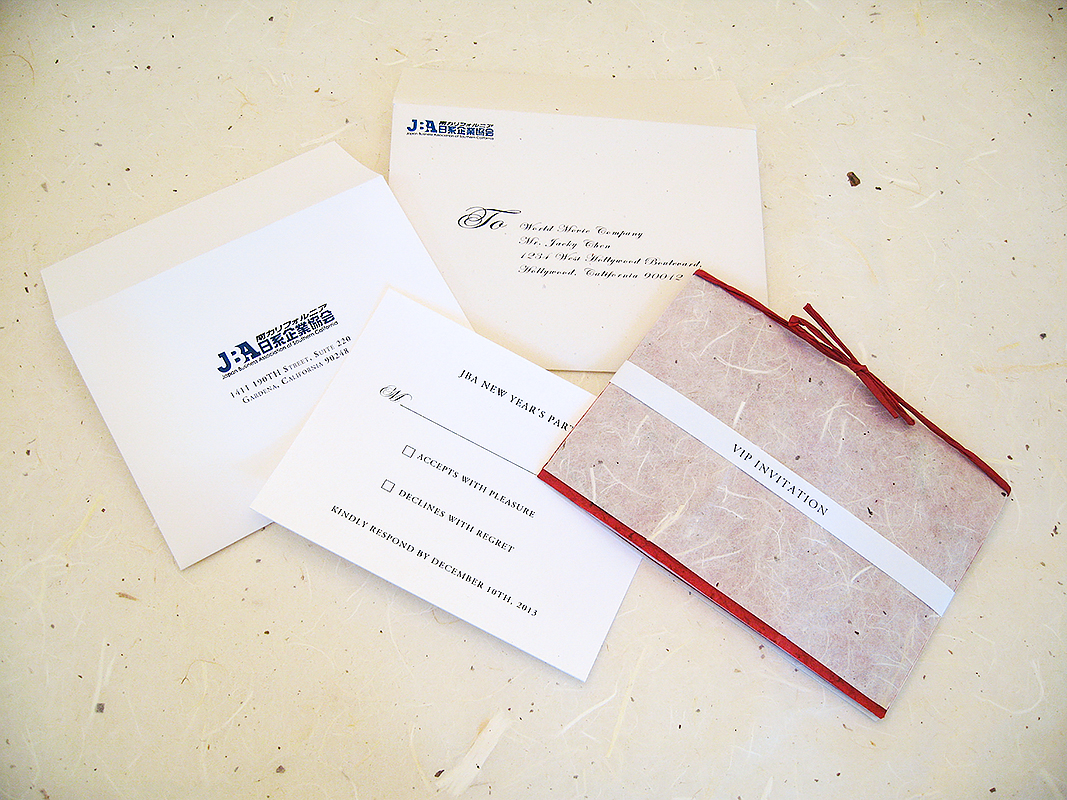 Card, Return Card, Envelope & Return Envelope