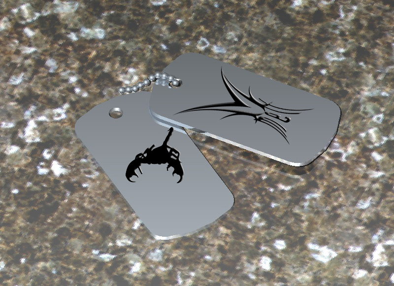 Tour Merchandise - Dog Tag
