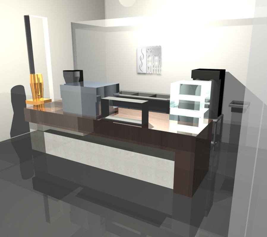 3D Model - A Whole Interior View