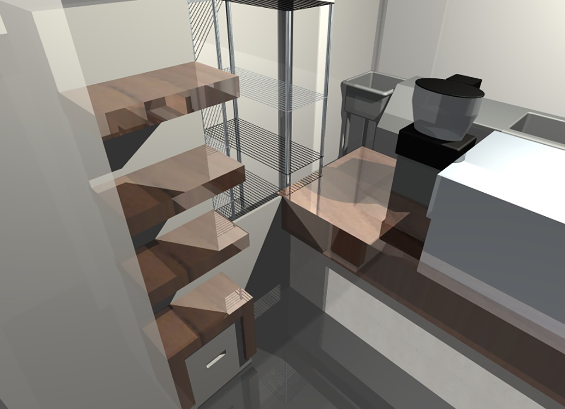 3D Model - Display Shelf