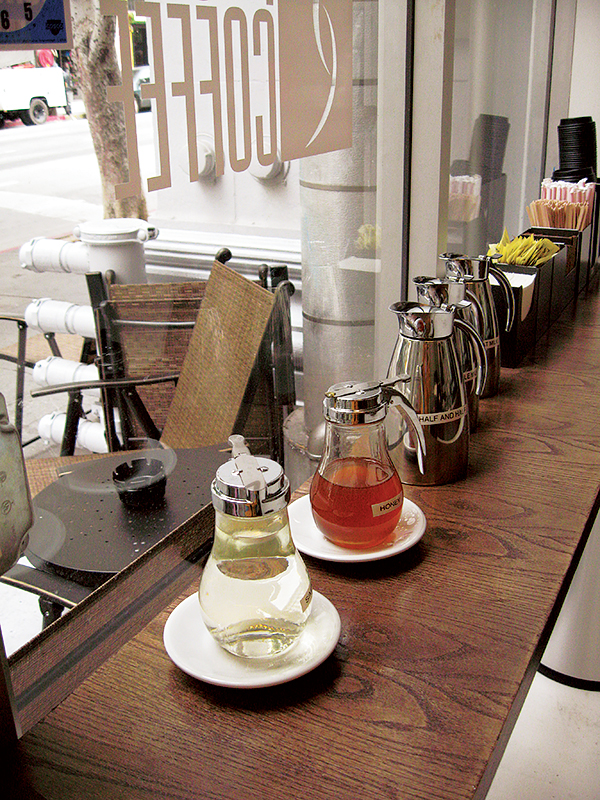 Condiment table