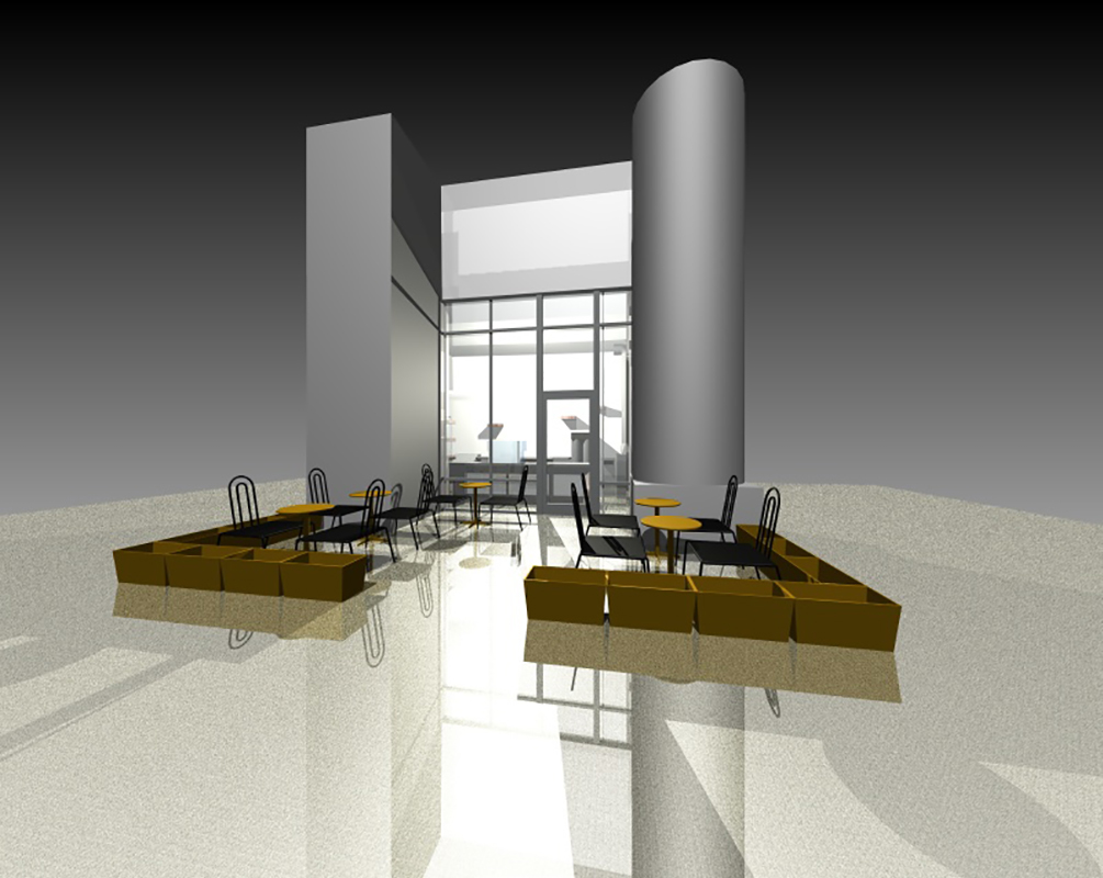 3D Model - Seating Area