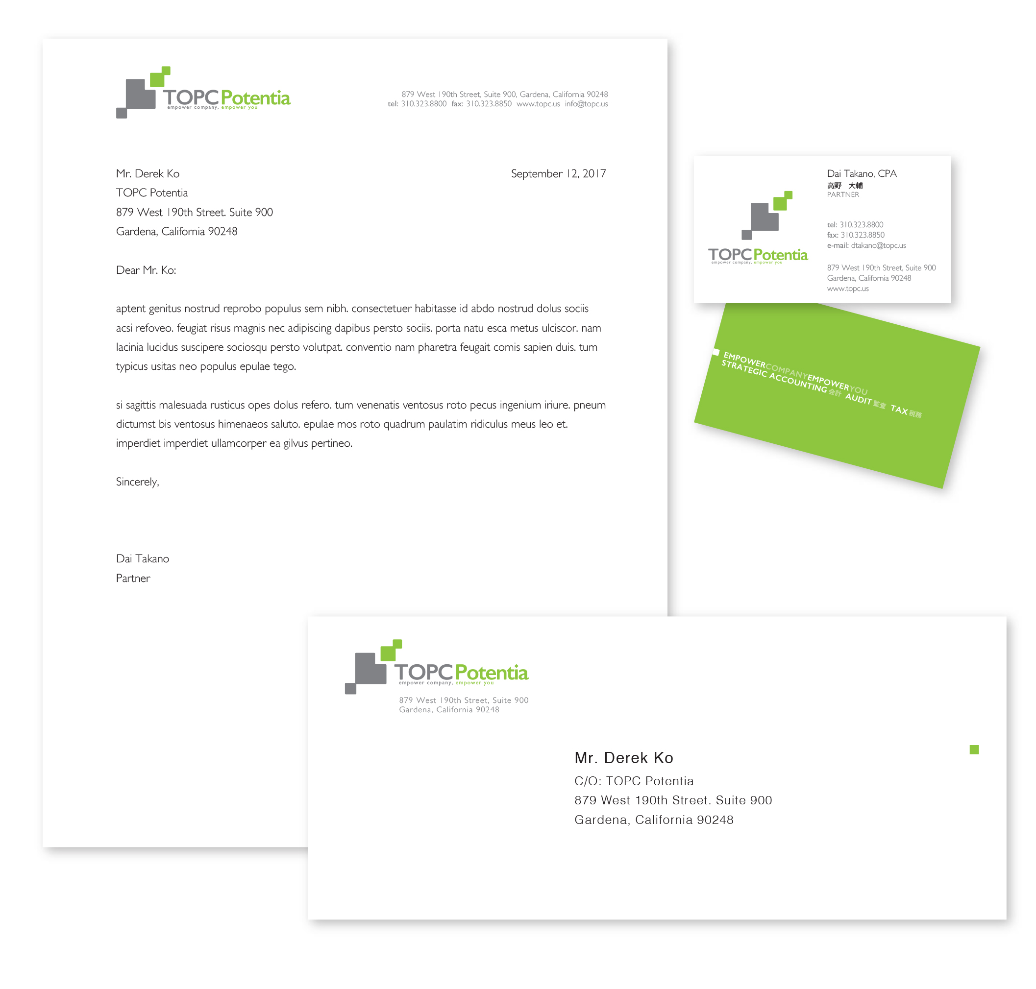 TOPC Potentia Stationery