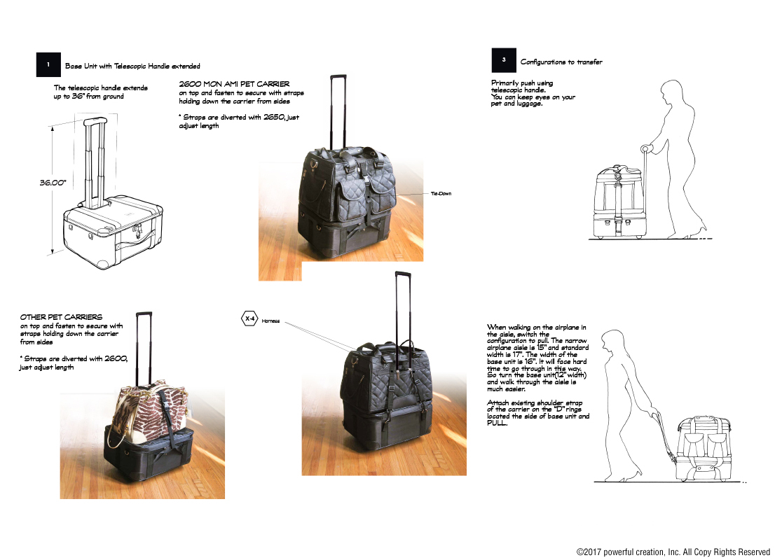Pet Suitcase Sketches 05