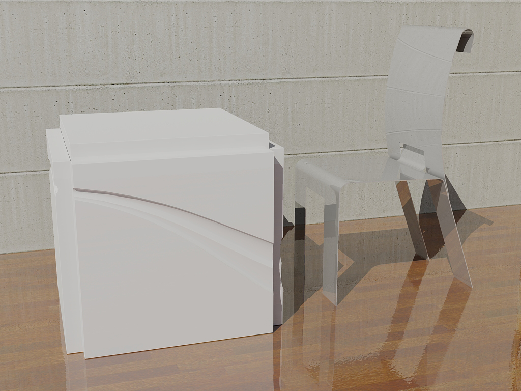 SheetMetalChairRender07