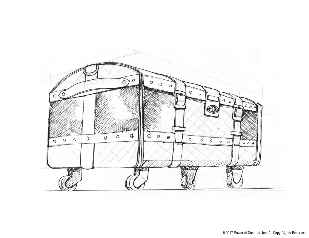 Steam Trunk Sketches